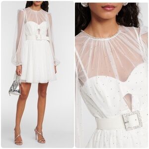 REBECCA VALLANCE Mirabella Embellished Dress